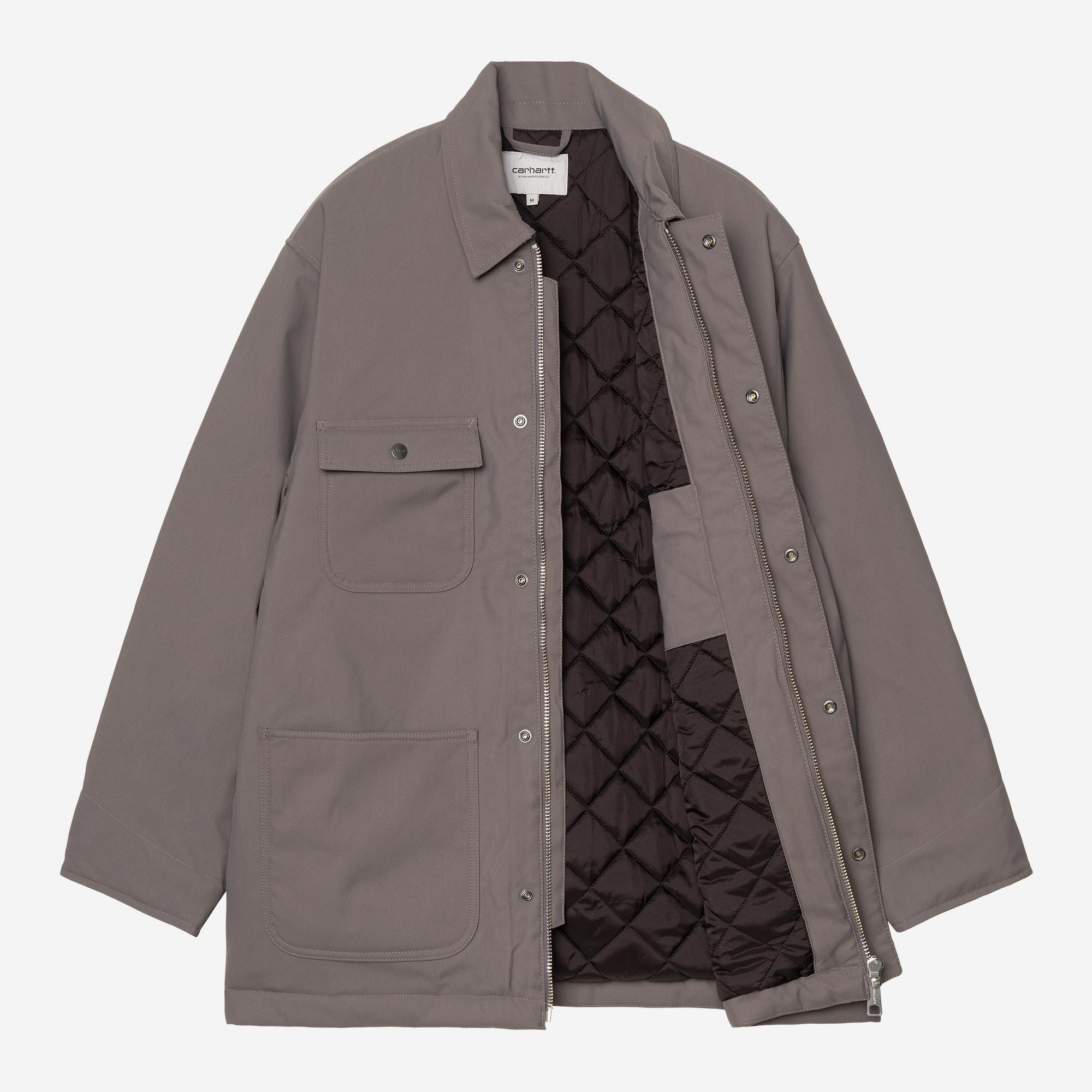 Carhartt WIP Mens Leroy Chore Coat Jacket | Porphyry