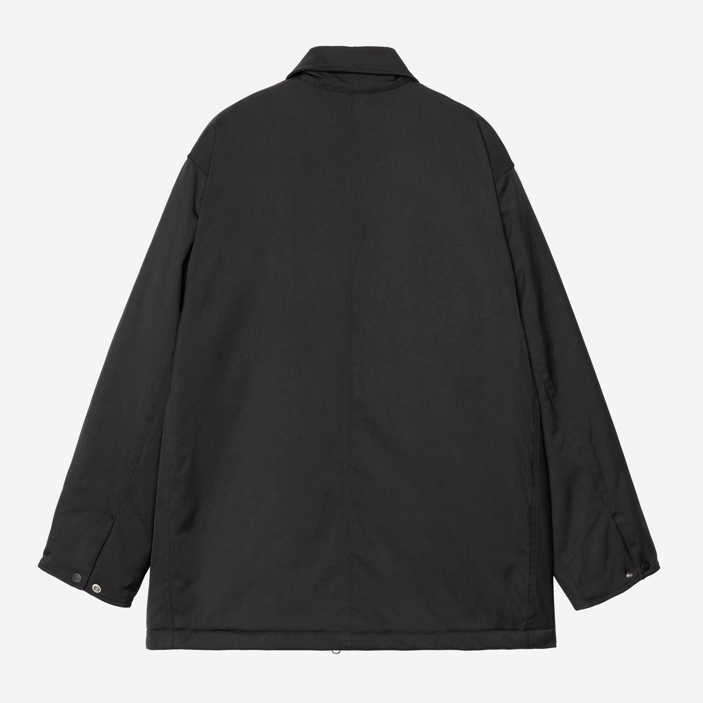 Carhartt WIP Mens Leroy Chore Coat Jacket | Black