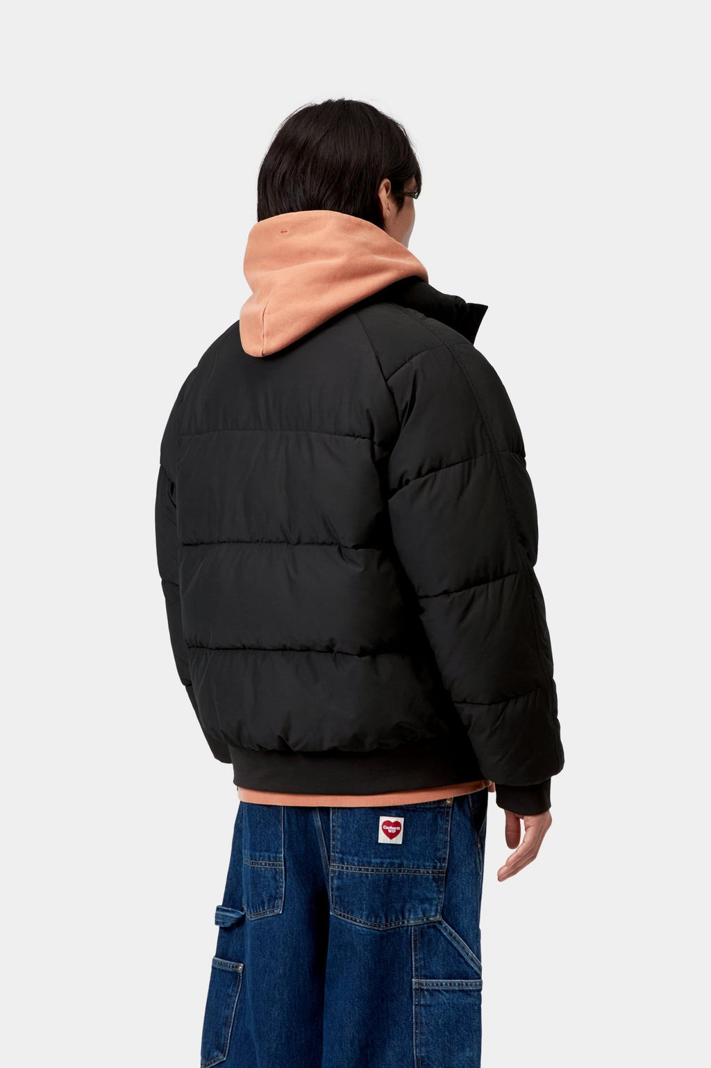 Carhartt WIP Mens Nebraska Jacket | Black / White
