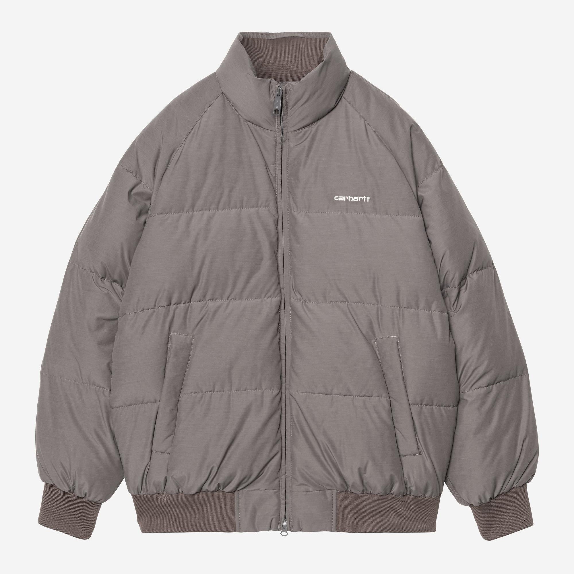 Carhartt WIP Mens Nebraska Jacket | Porphyry / White