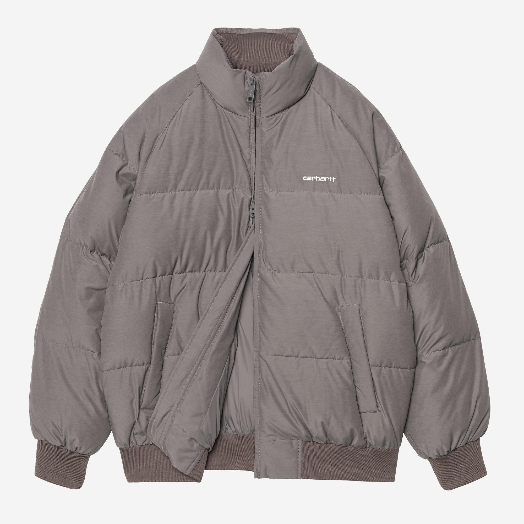 Carhartt WIP Mens Nebraska Jacket | Porphyry / White