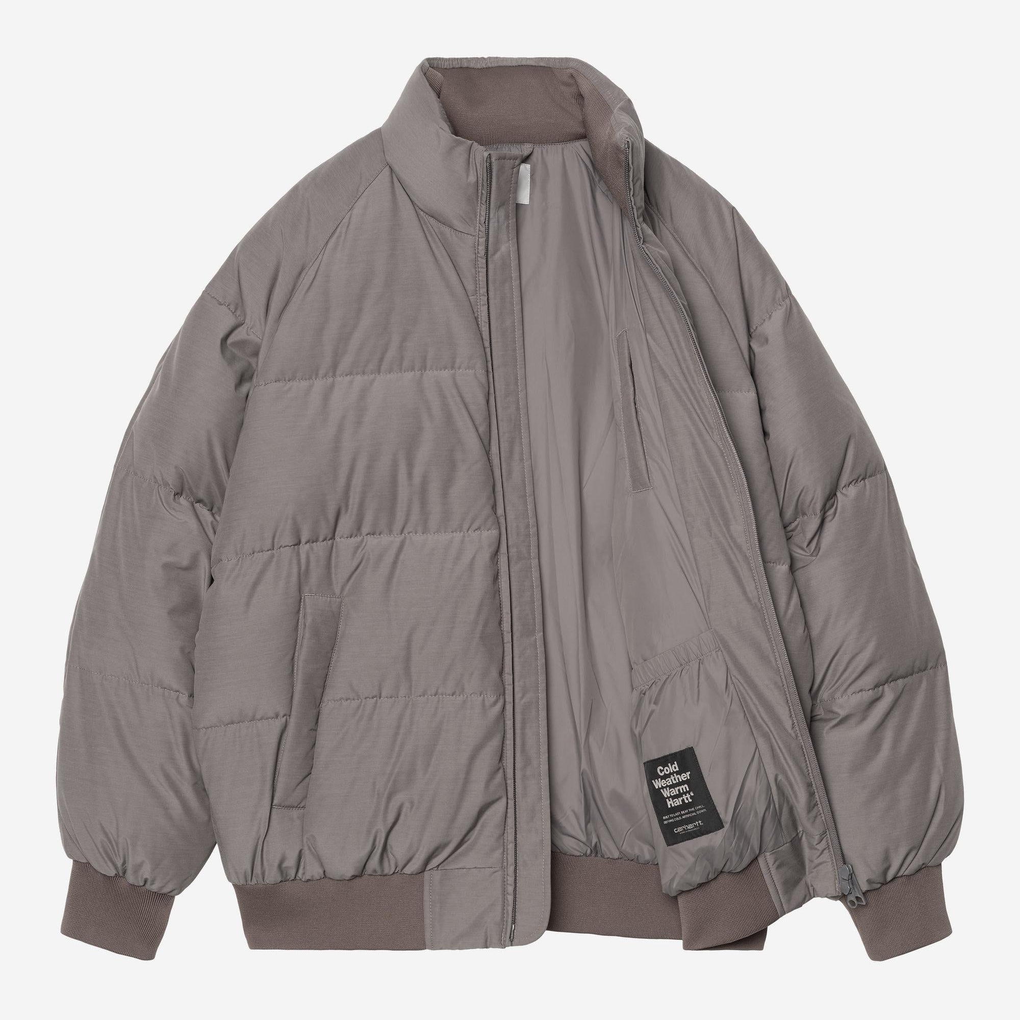 Carhartt WIP Mens Nebraska Jacket | Porphyry / White