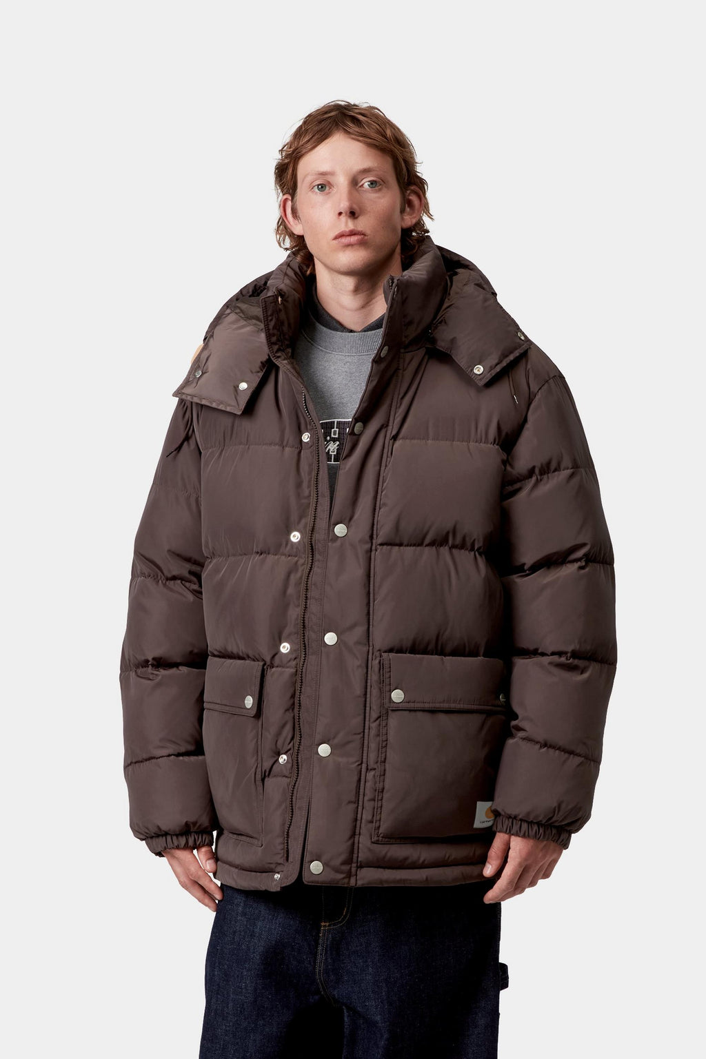 Carhartt WIP Mens Brent Jacket | Palisander