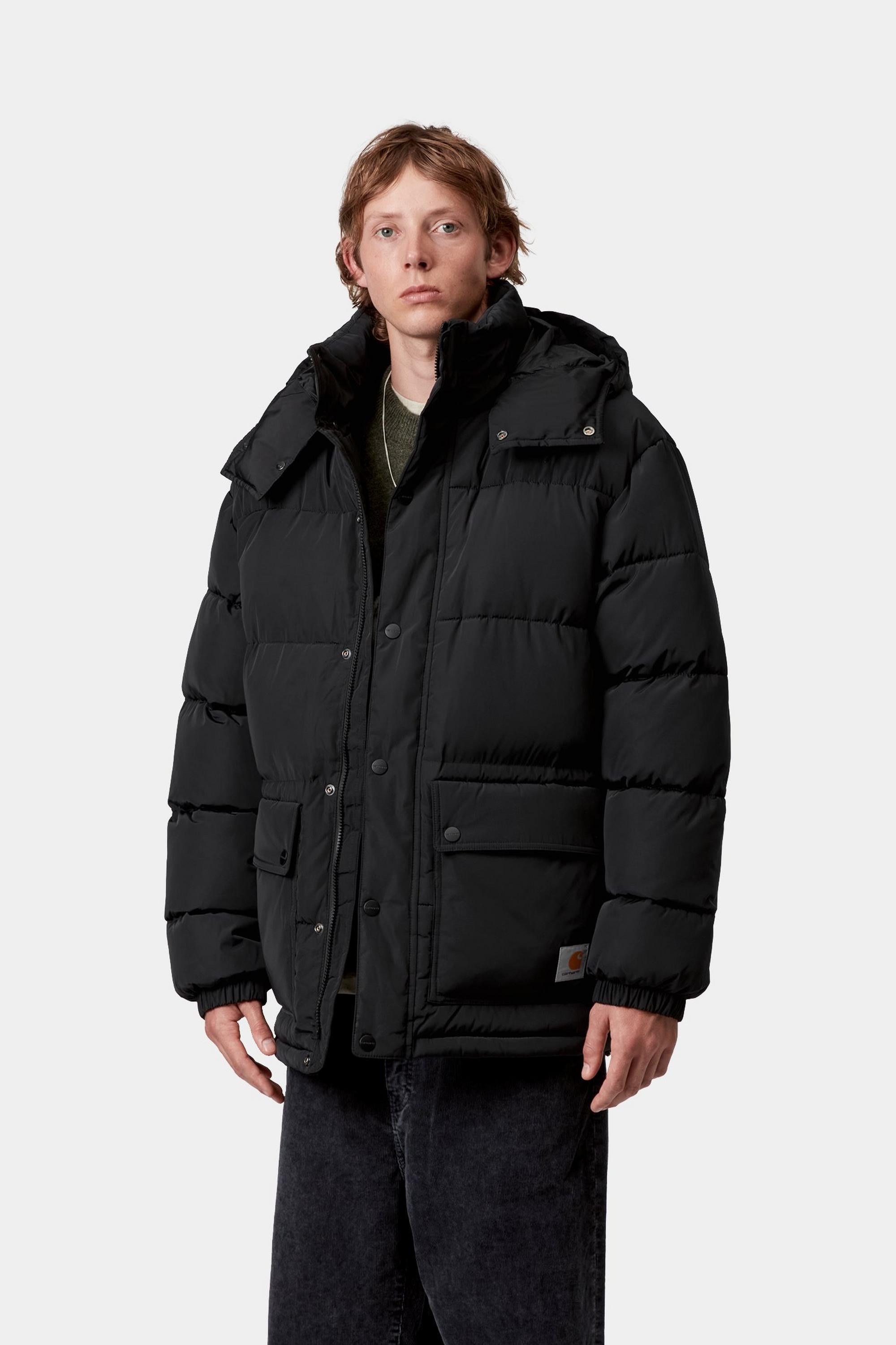 Carhartt WIP Mens Brent Jacket | Black