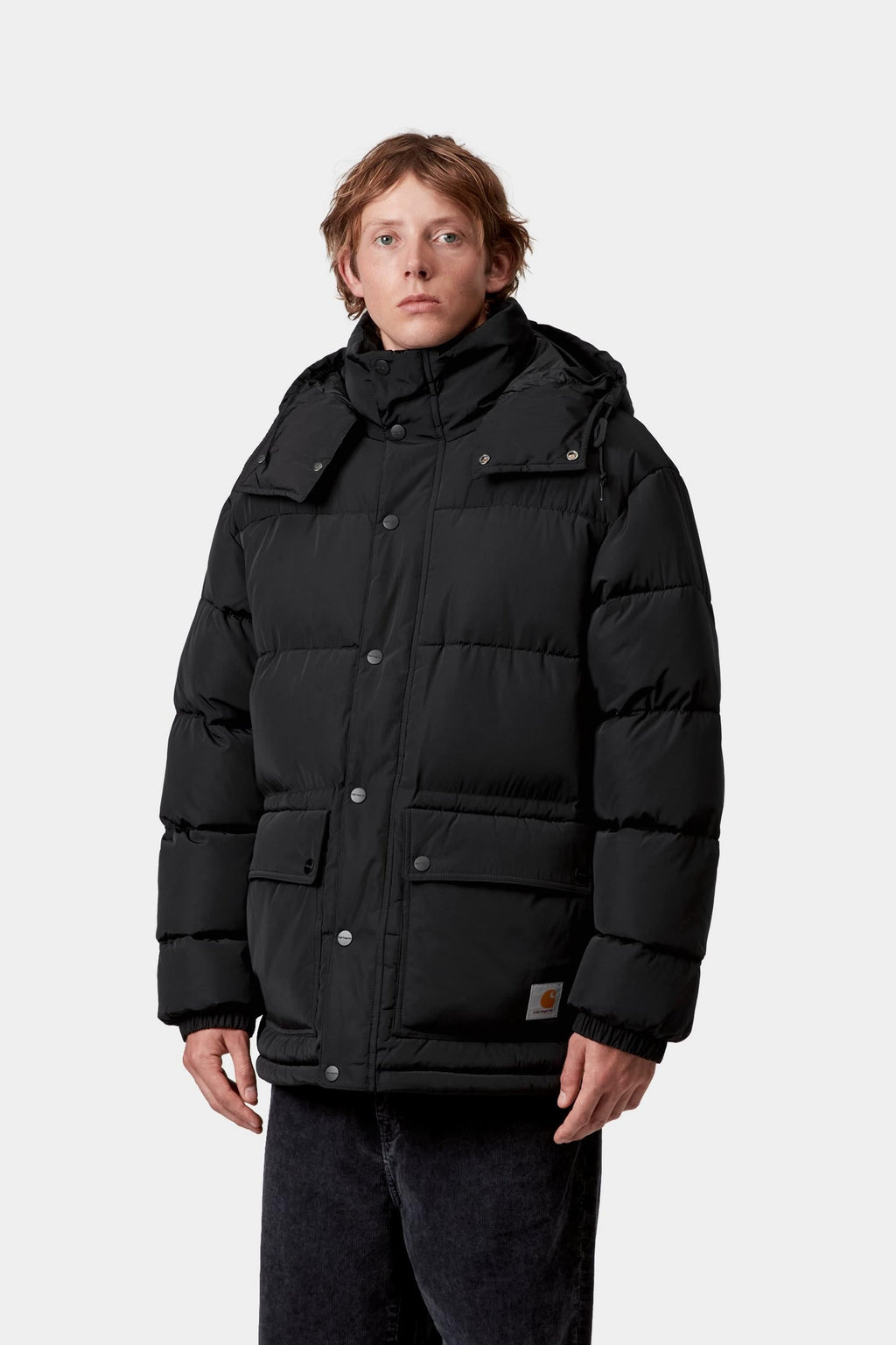 Carhartt WIP Mens Brent Jacket | Black