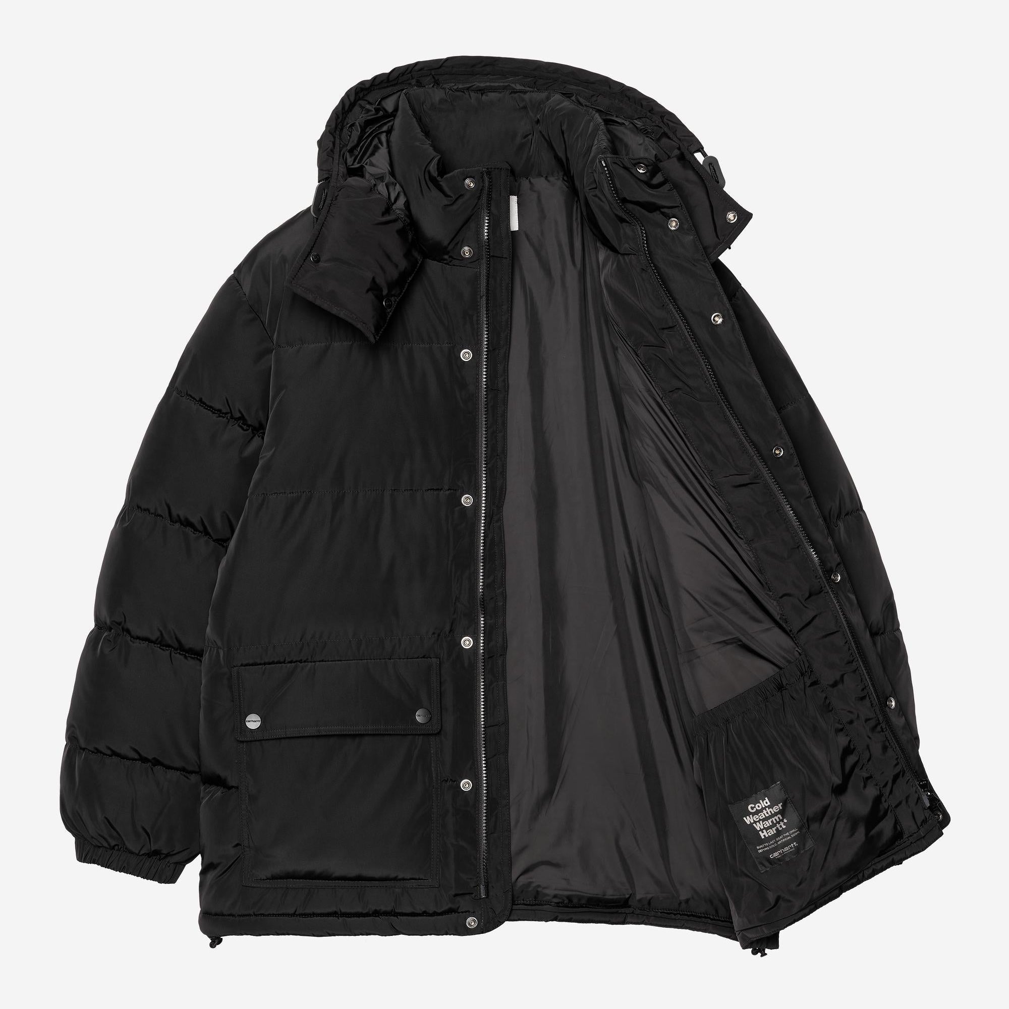 Carhartt WIP Mens Brent Jacket | Black