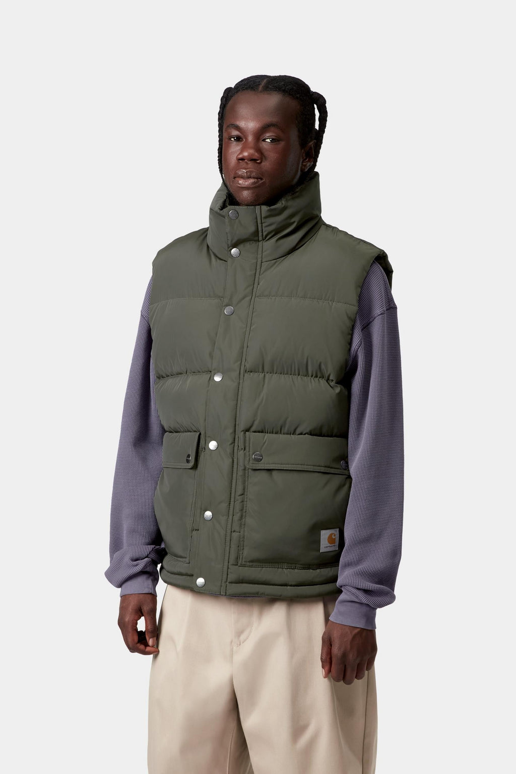 Carhartt WIP Mens Brent Vest | Opuntia