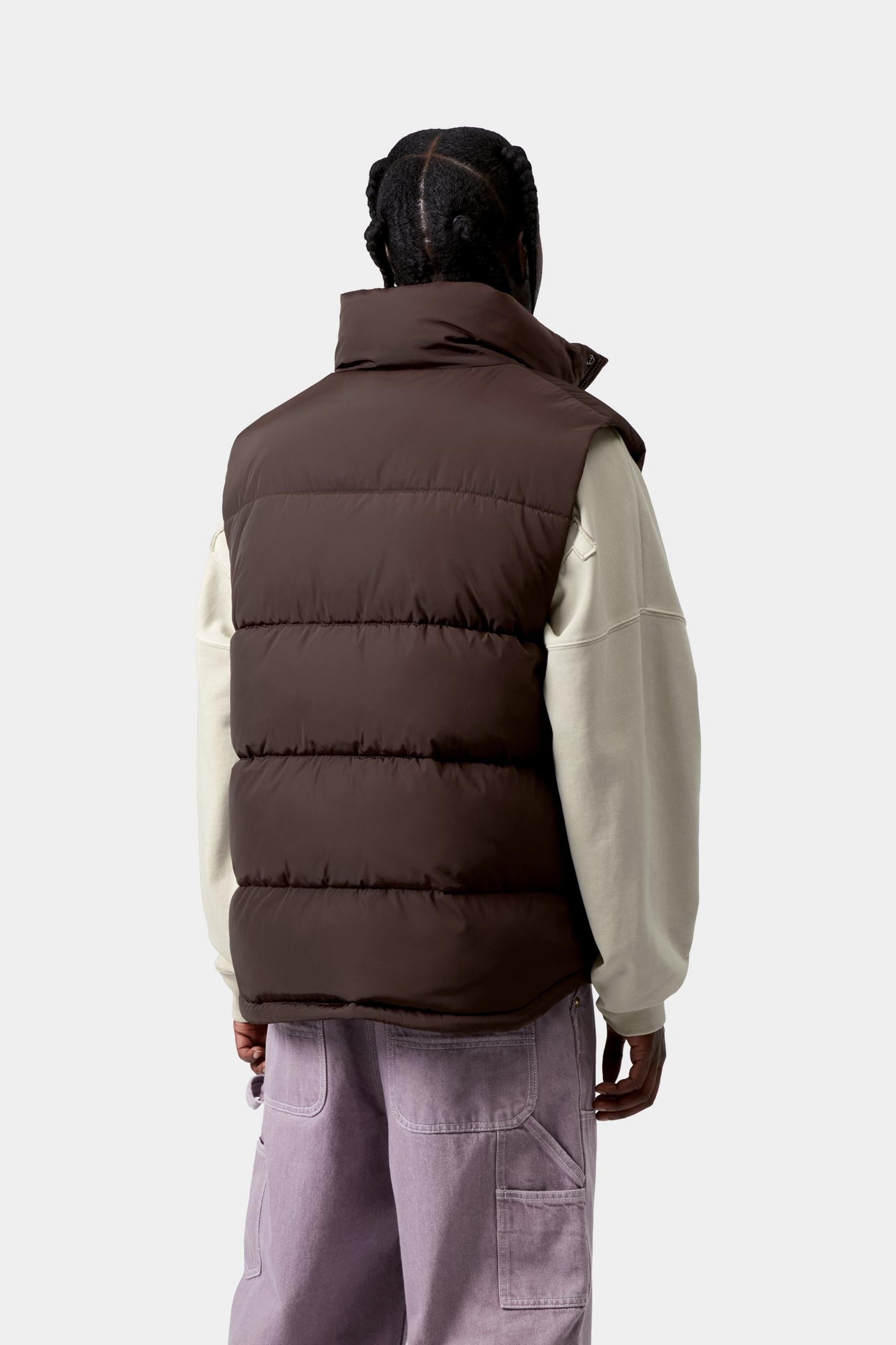Carhartt WIP Mens Brent Vest | Palisander