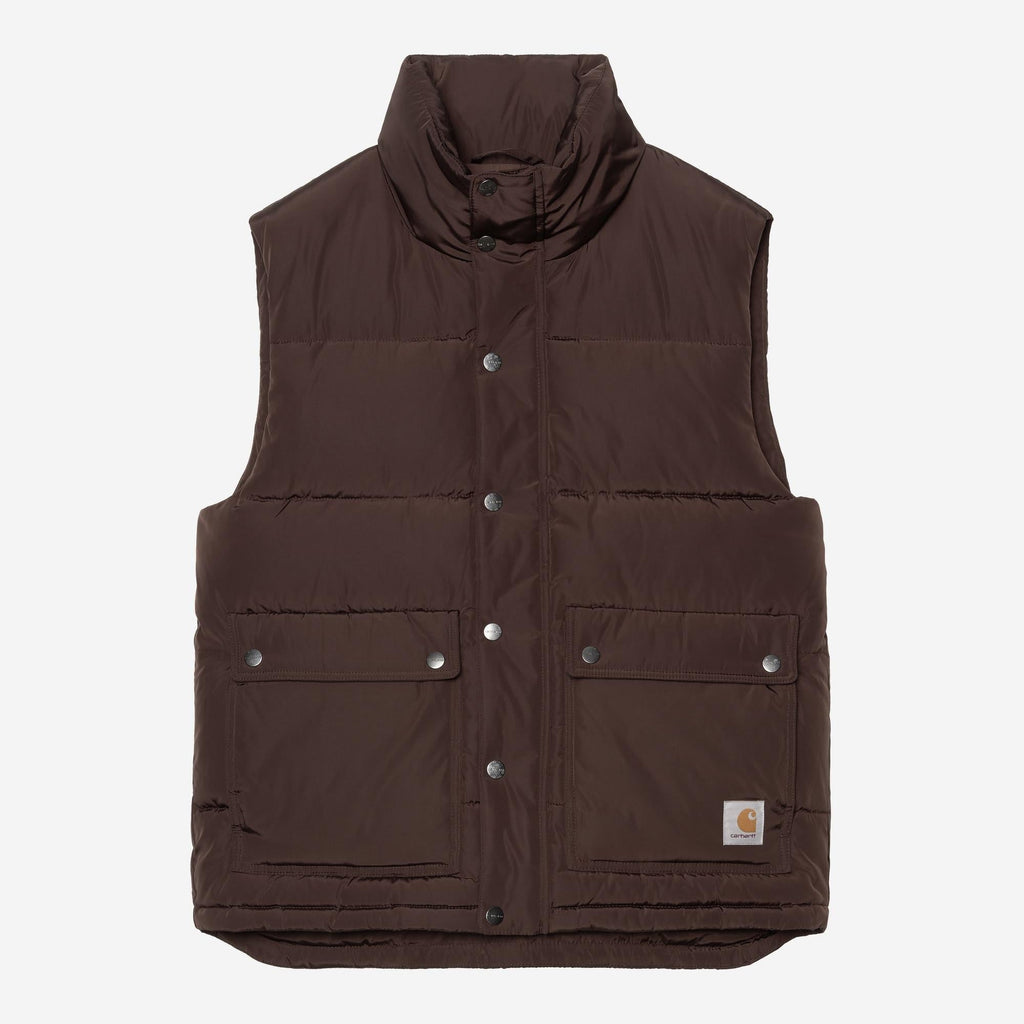Carhartt WIP Mens Brent Vest | Palisander