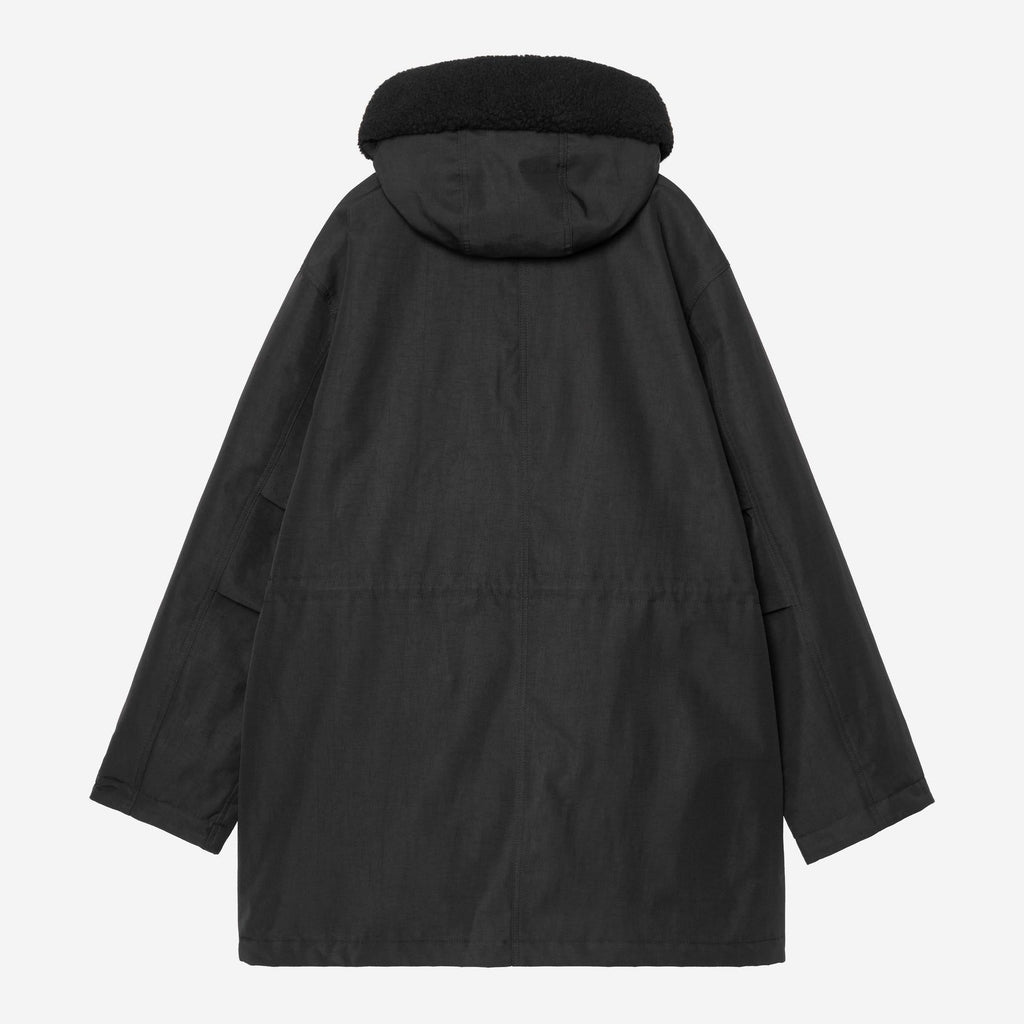 Carhartt WIP Mens Siberian Parka Jacket | Black
