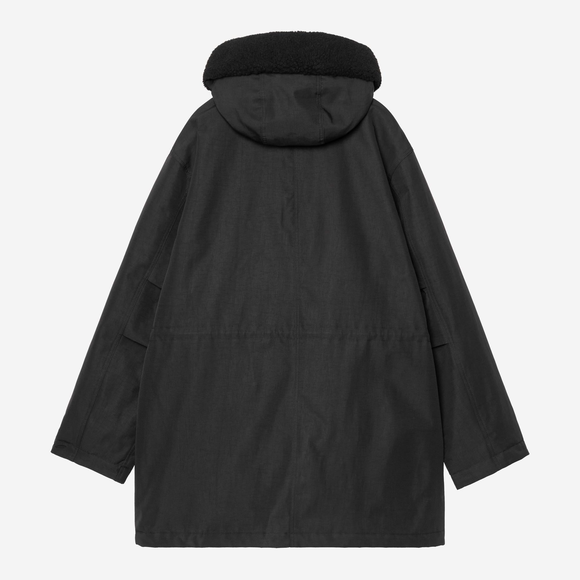 Carhartt WIP Mens Siberian Parka Jacket | Black
