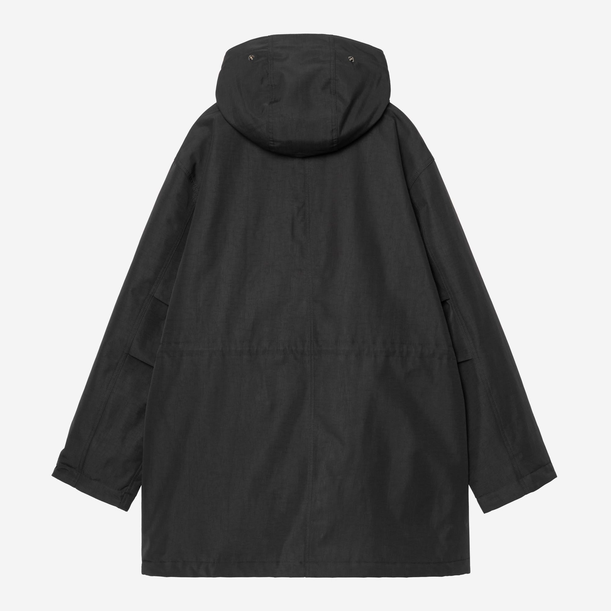 Carhartt WIP Mens Siberian Parka Jacket | Black