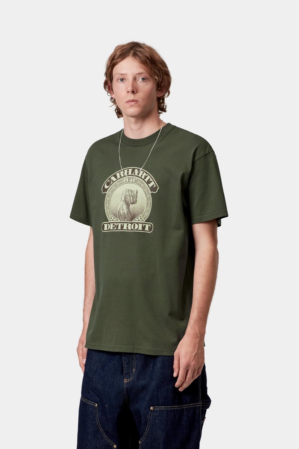 Carhartt WIP Mens Cold World T-Shirt | Opuntia