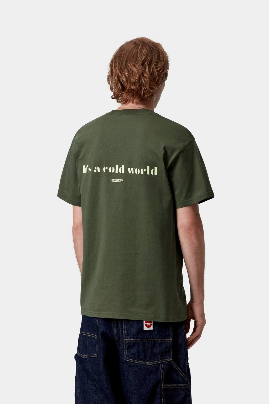 Carhartt WIP Mens Cold World T-Shirt | Opuntia