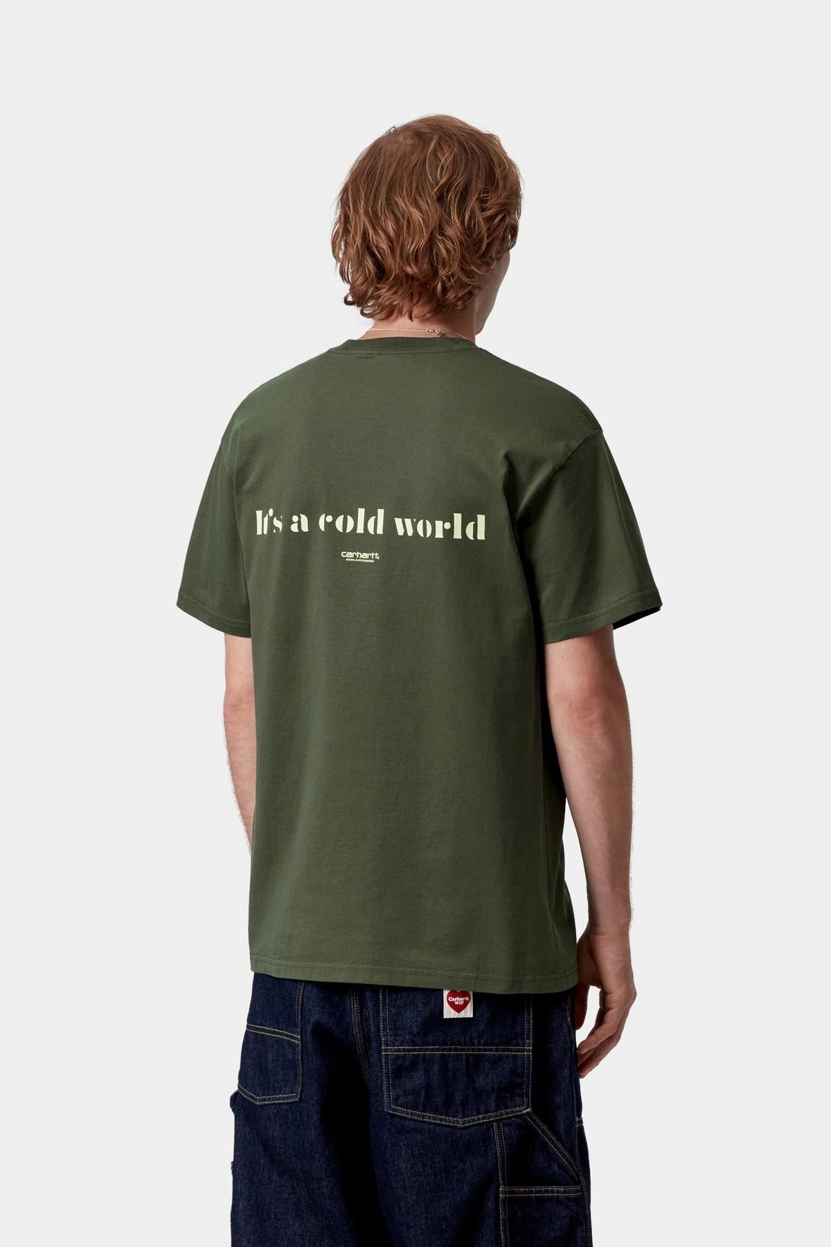 Carhartt WIP Mens Cold World T-Shirt | Opuntia