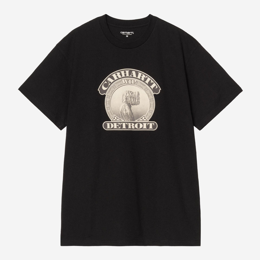 Carhartt WIP Mens Cold World T-Shirt | Black
