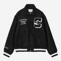 Carhartt WIP Mens World Class Varsity Jacket | Black