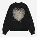 Carhartt Womens Hearts of Hartts Sweatshirt | Black
