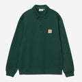 Carhartt WIP Mens Polo Sweatshirt | Dark Fir