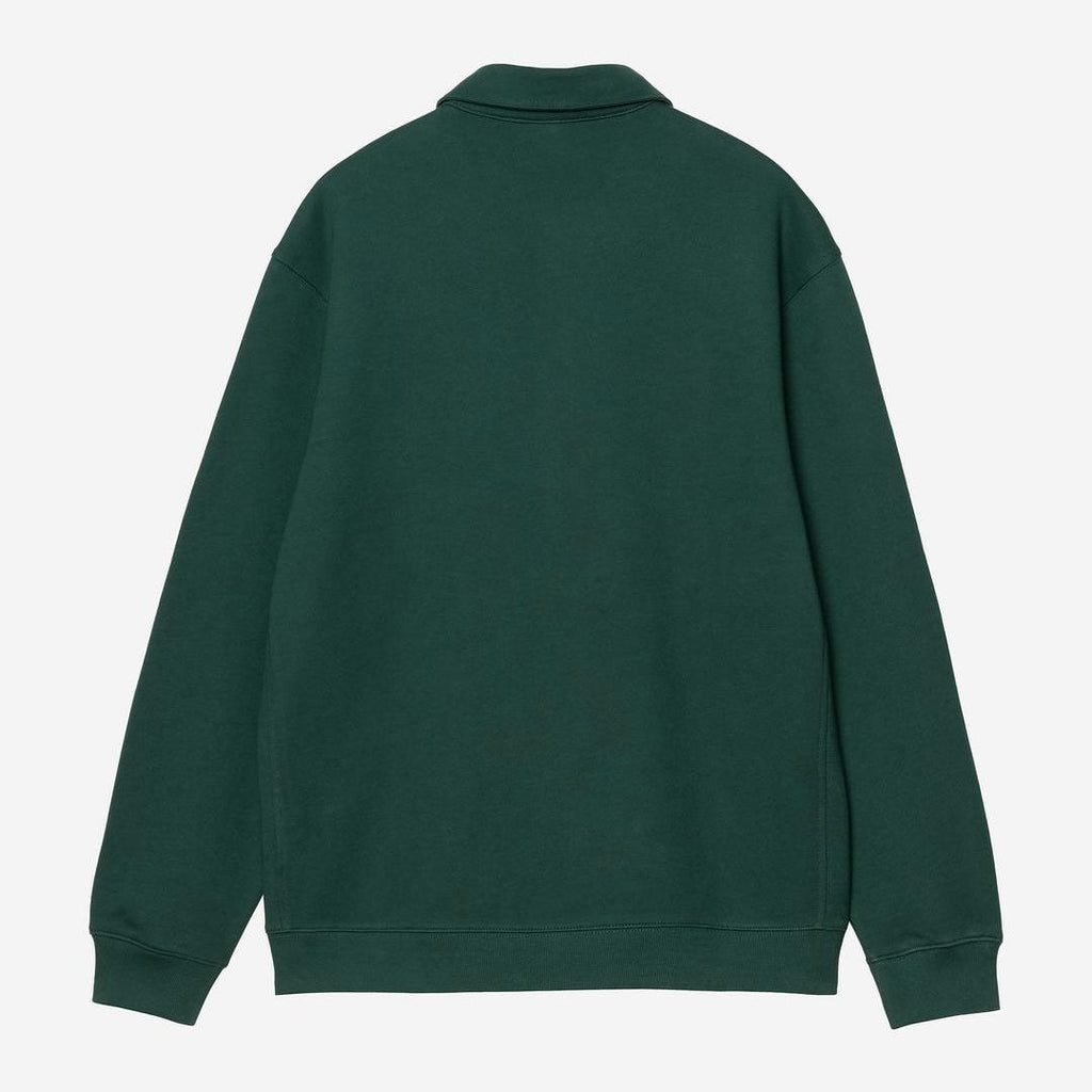 Carhartt WIP Mens Polo Sweatshirt | Dark Fir