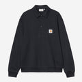 Carhartt WIP Mens Polo Sweatshirt | Deep Night