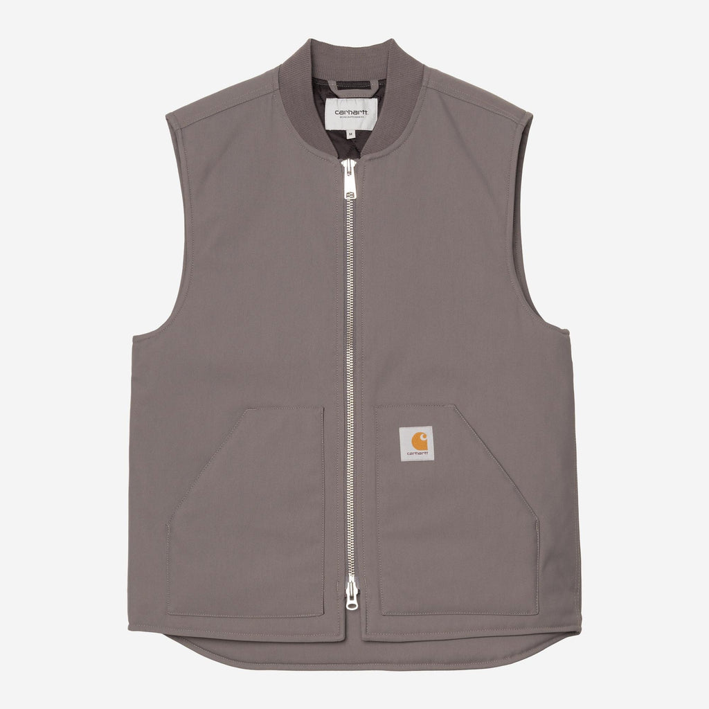 Carhartt WIP Mens Leroy Vest | Porphyry