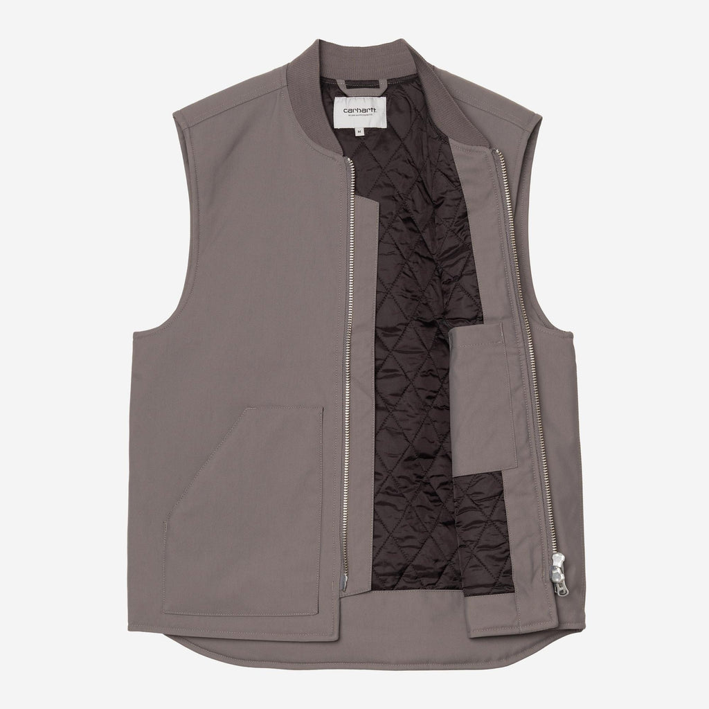 Carhartt WIP Mens Leroy Vest | Porphyry