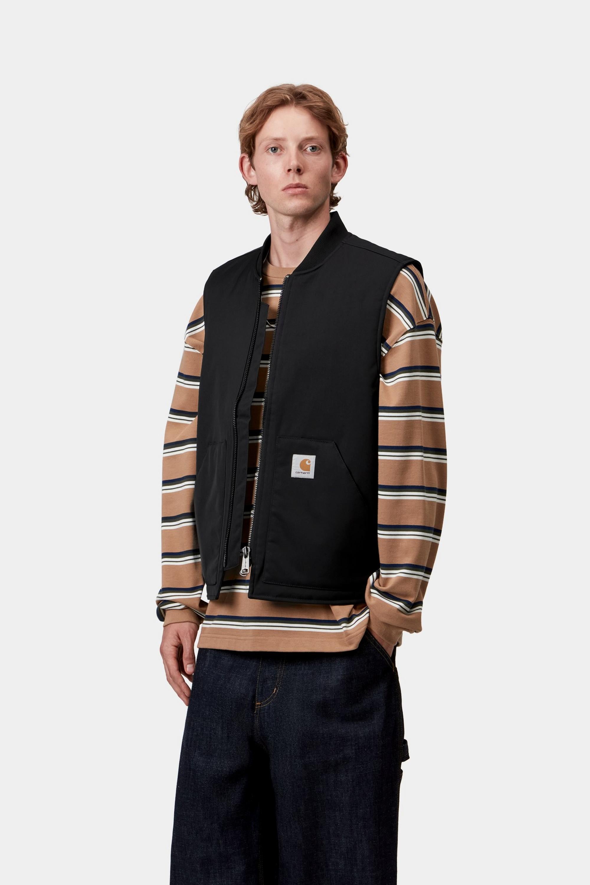 Carhartt WIP Mens Leroy Vest | Black