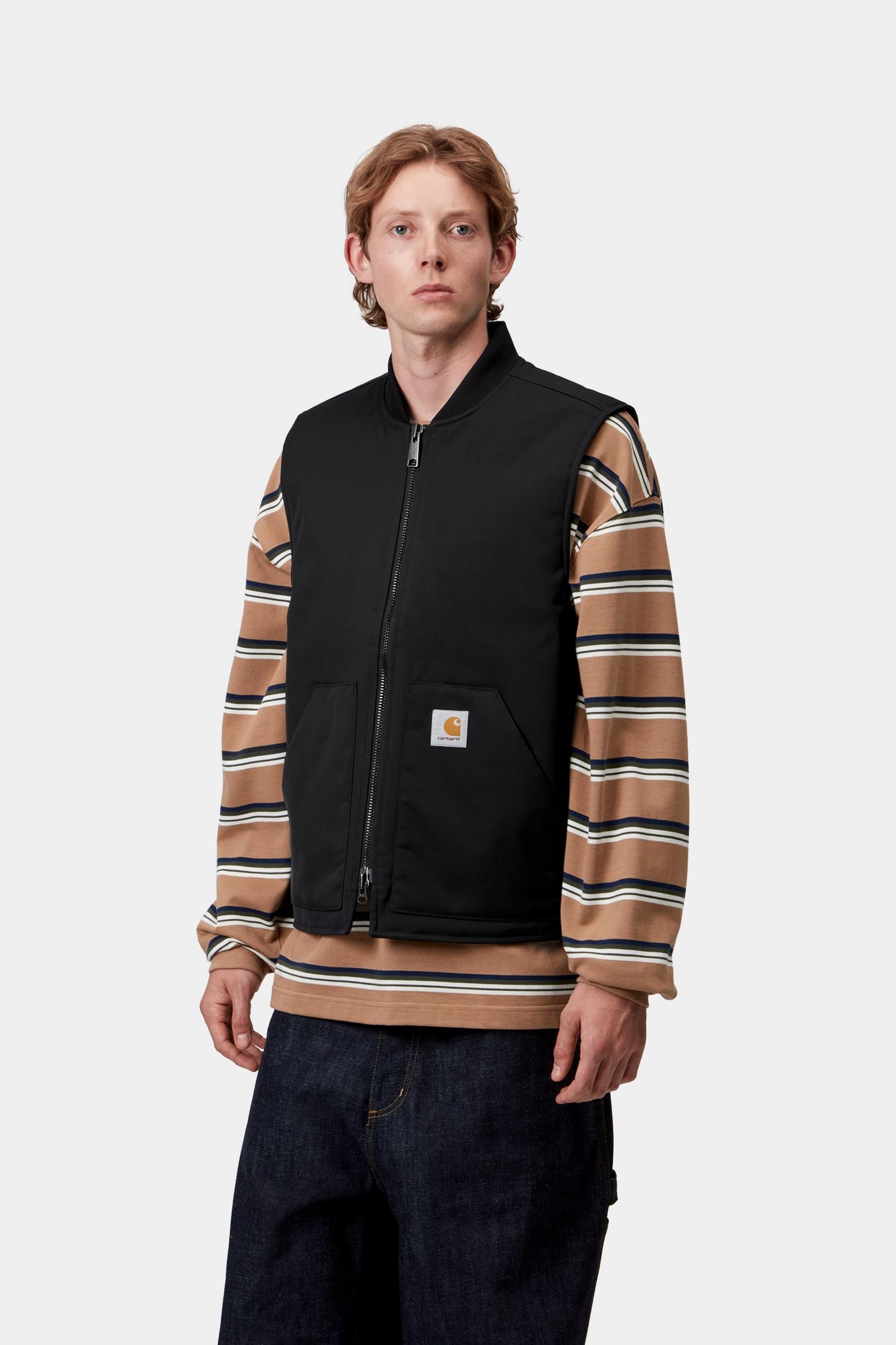 Carhartt WIP Mens Leroy Vest | Black
