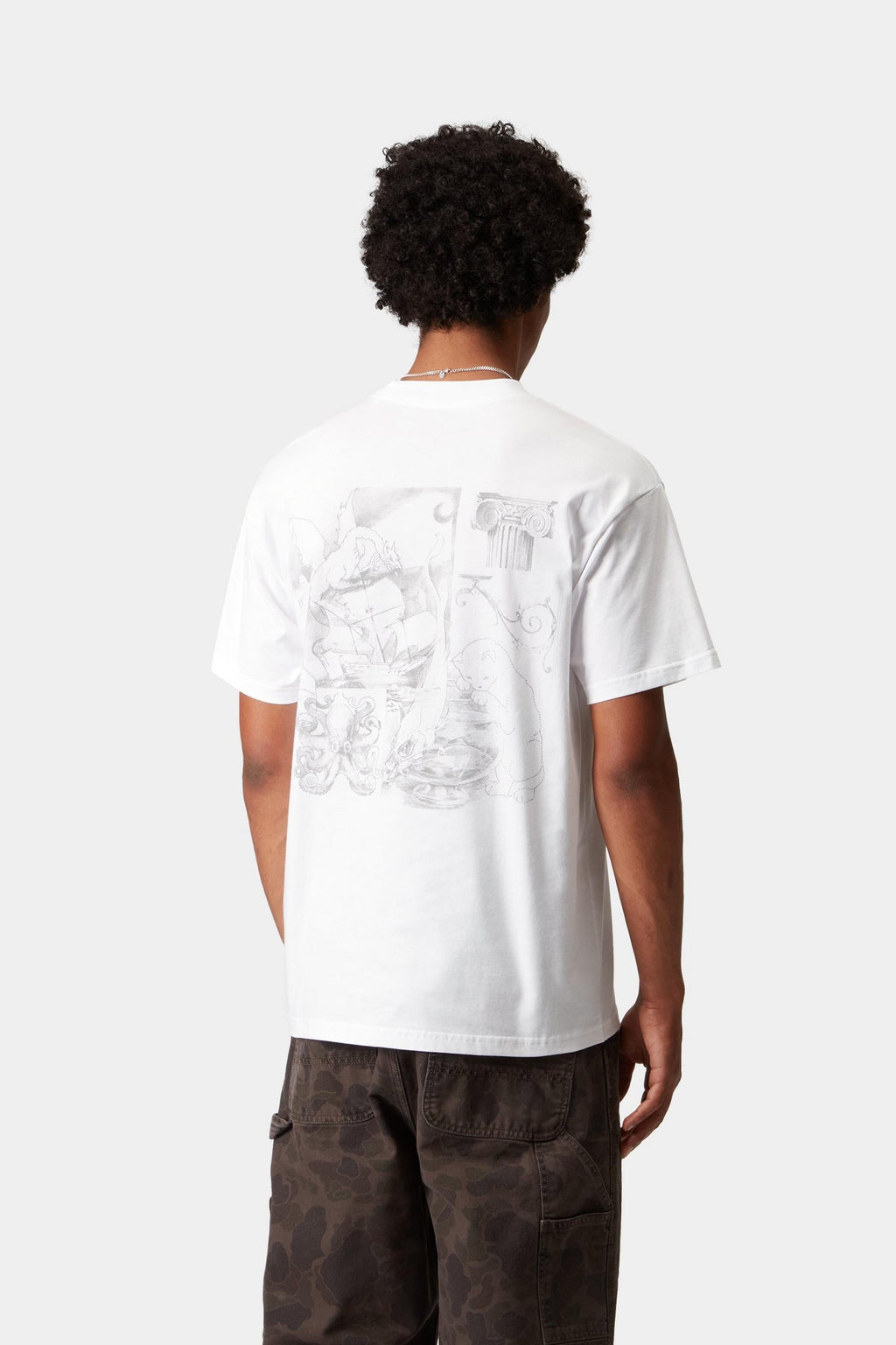 Carhartt WIP Mens Okniceok 02 T-Shirt | White