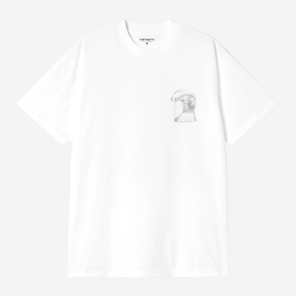 Carhartt WIP Mens Okniceok 02 T-Shirt | White