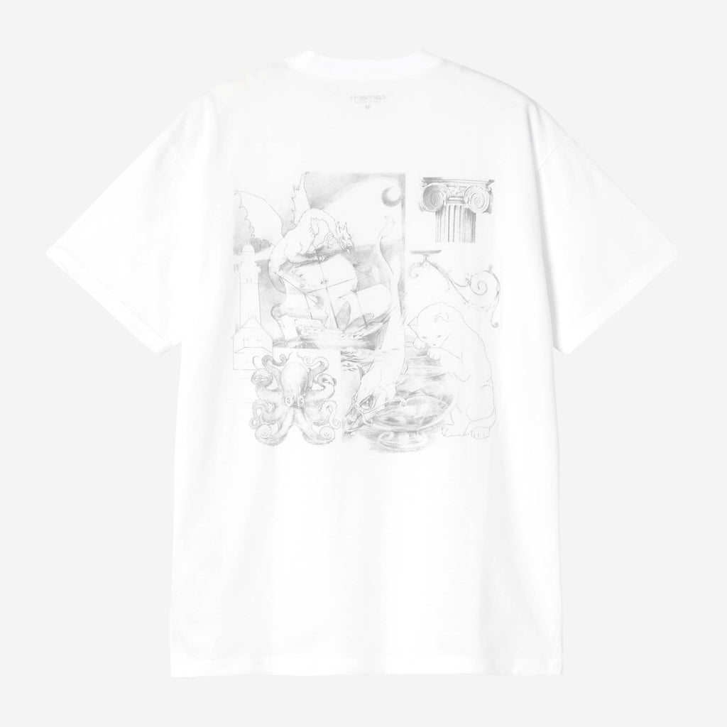 Carhartt WIP Mens Okniceok 02 T-Shirt | White