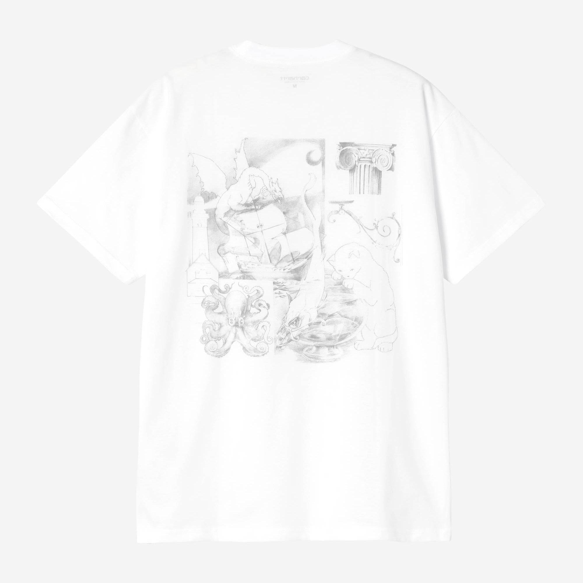 Carhartt WIP Mens Okniceok 02 T-Shirt | White