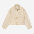 Carhartt WIP Womens Emery Jacket | Dusty Hamilton Brown Chalk Wash