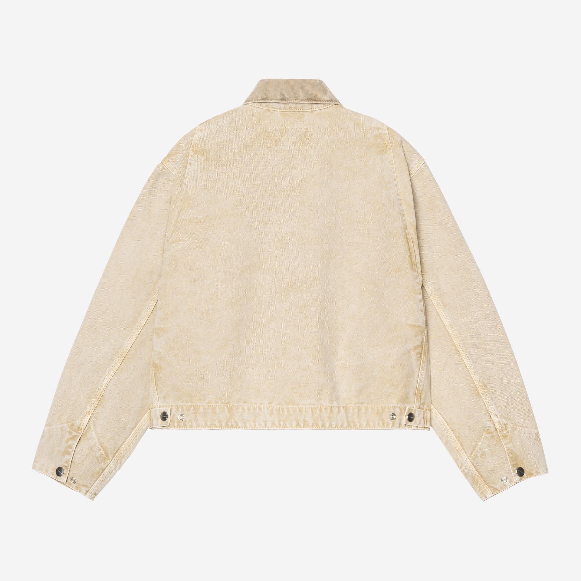 Carhartt WIP Womens Emery Jacket | Dusty Hamilton Brown Chalk Wash