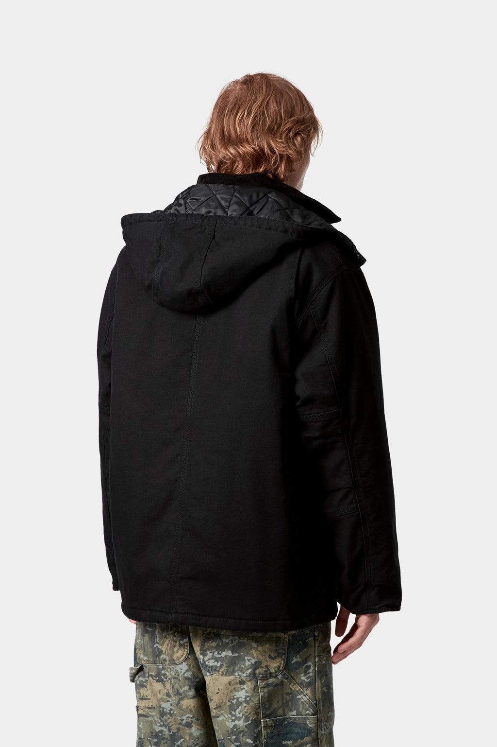 Carhartt WIP Mens Ambel Coat Jacket | Black