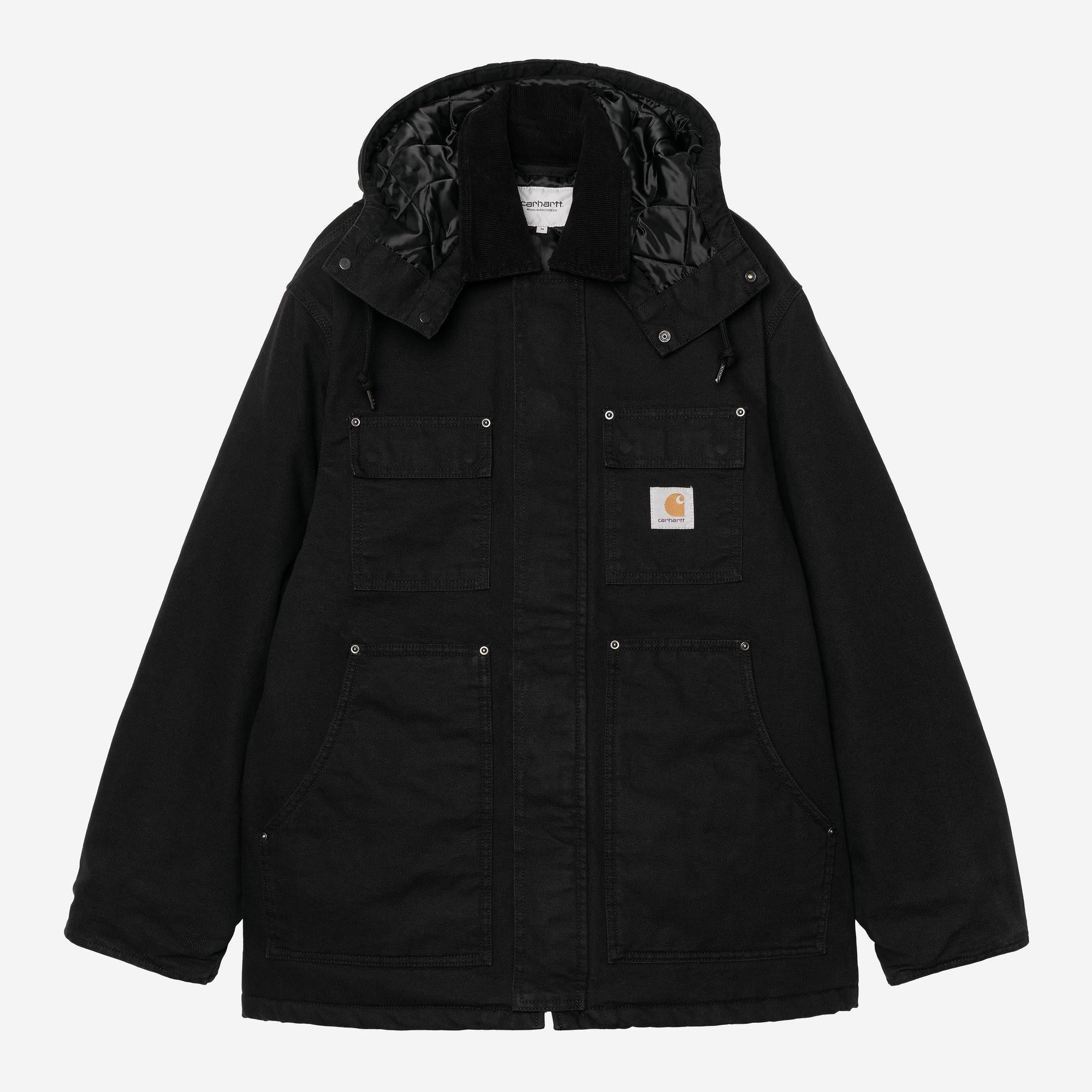 Carhartt WIP Mens Ambel Coat Jacket | Black