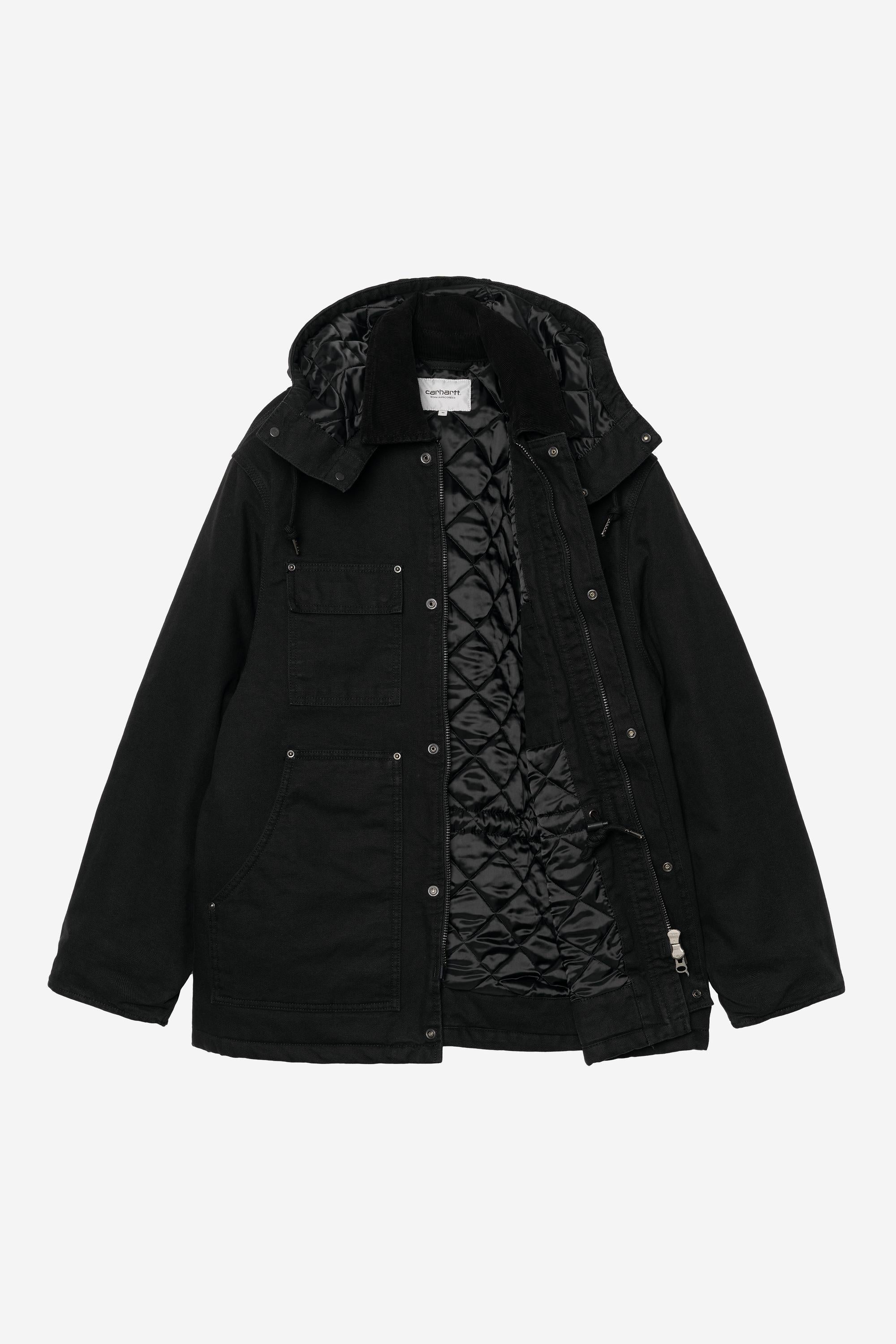 Carhartt WIP Mens Ambel Coat Jacket | Black