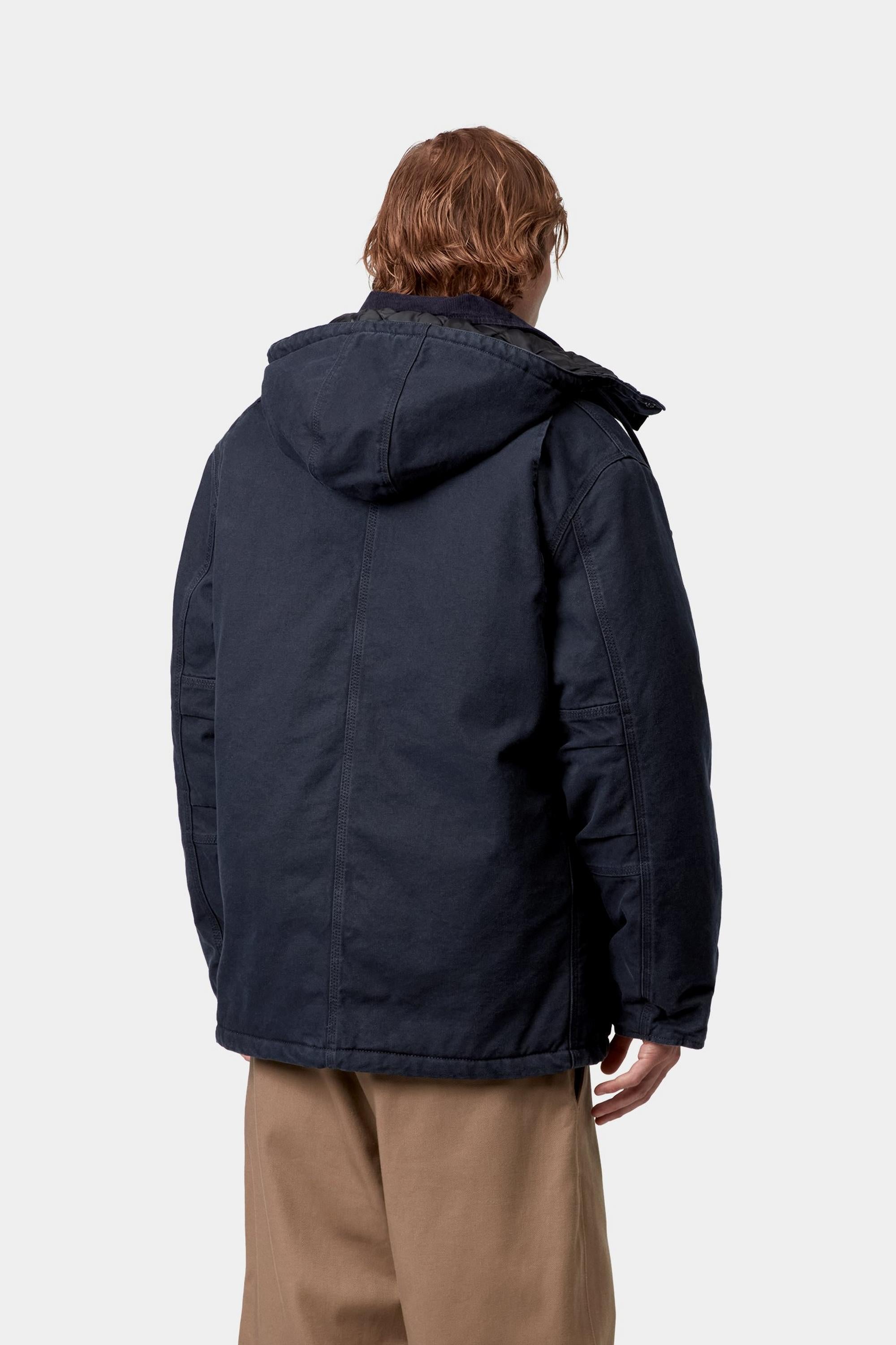 Carhartt WIP Mens Ambel Coat Jacket | Deep Night
