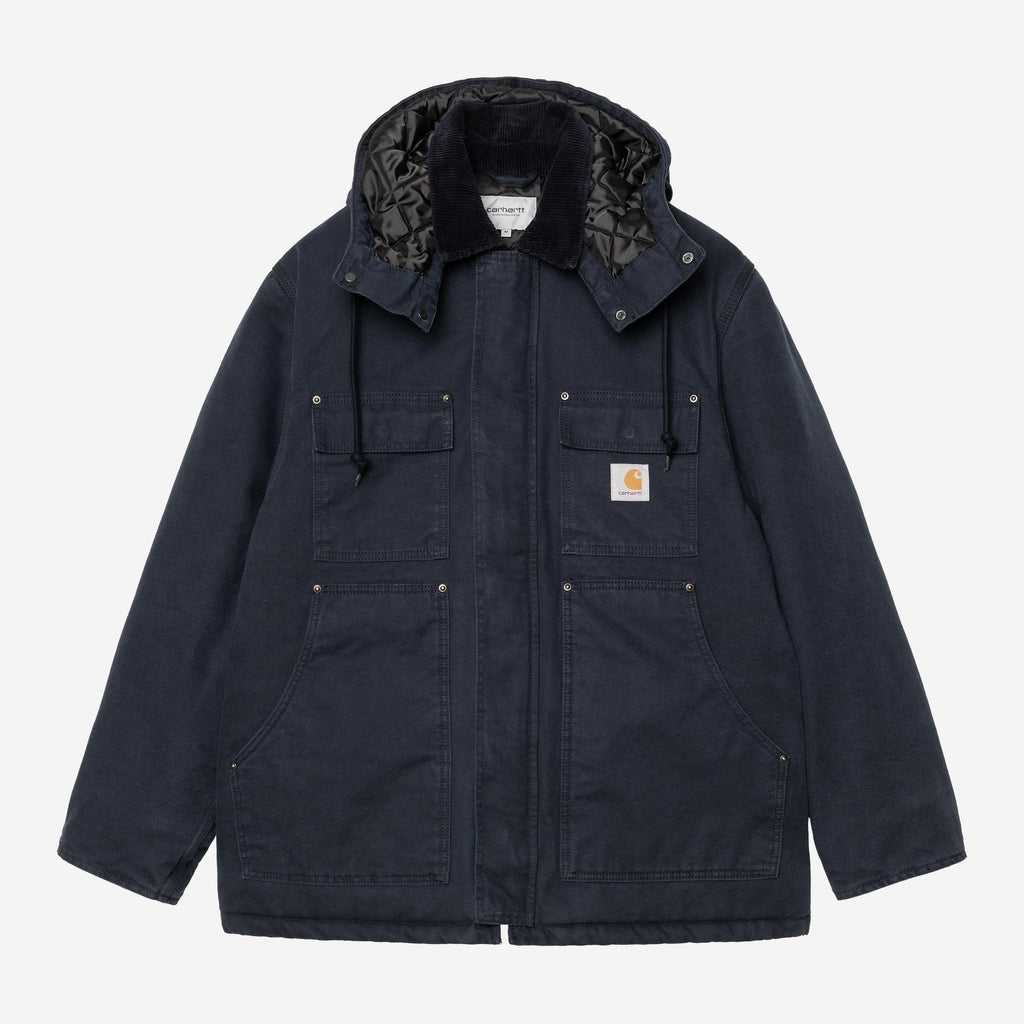 Carhartt WIP Mens Ambel Coat Jacket | Deep Night