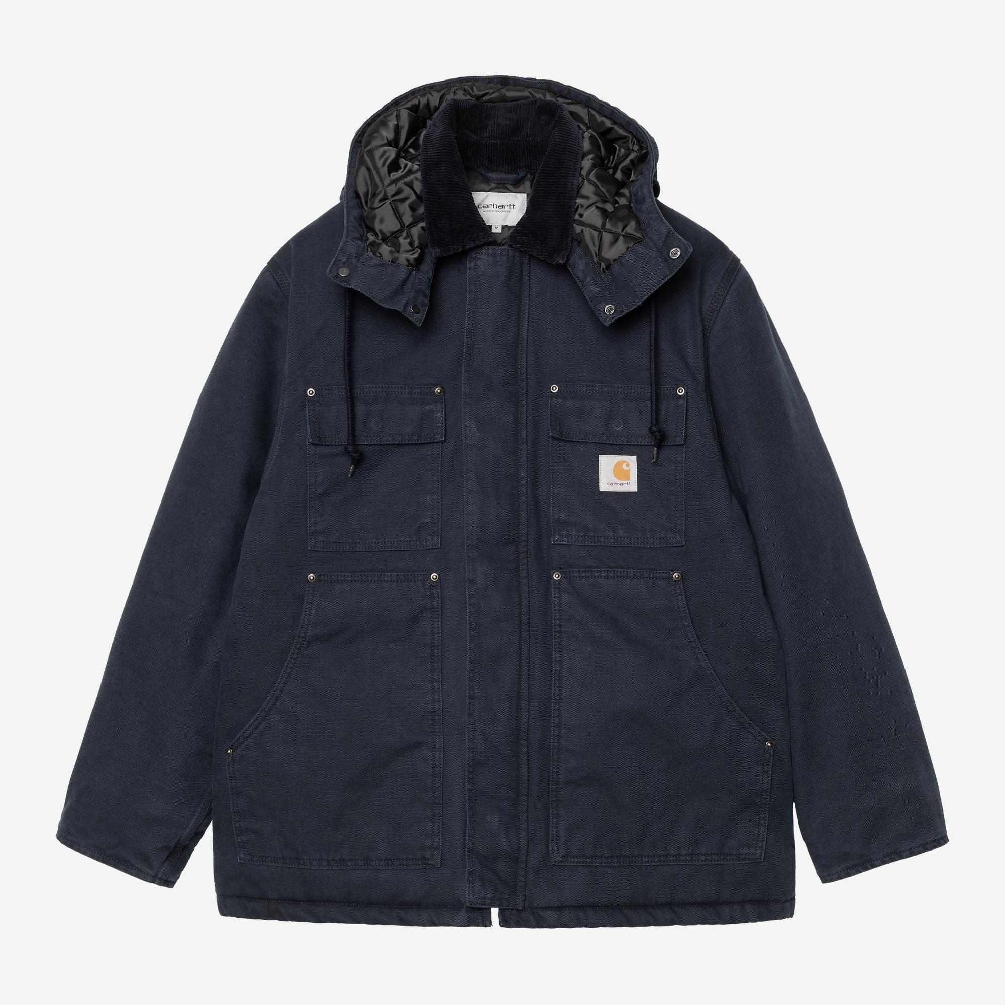 Carhartt WIP Mens Ambel Coat Jacket | Deep Night