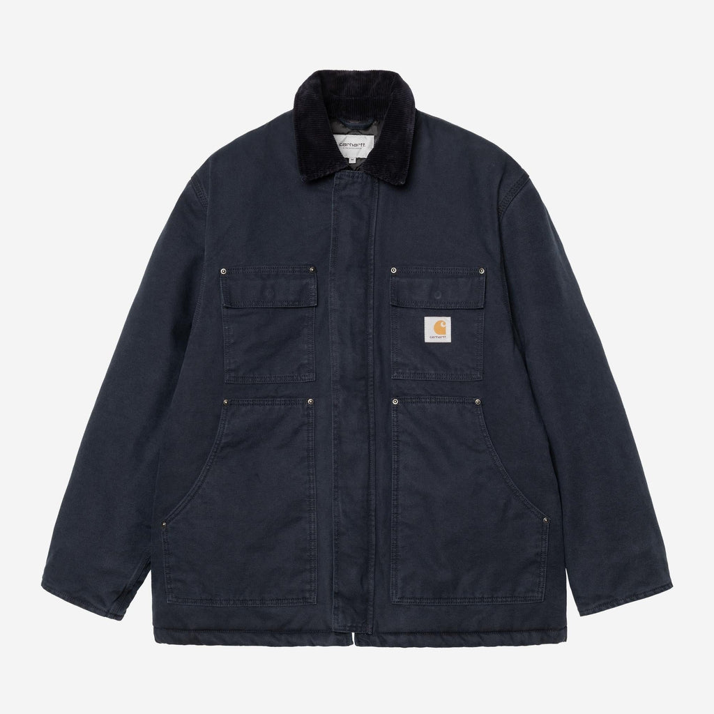 Carhartt WIP Mens Ambel Coat Jacket | Deep Night