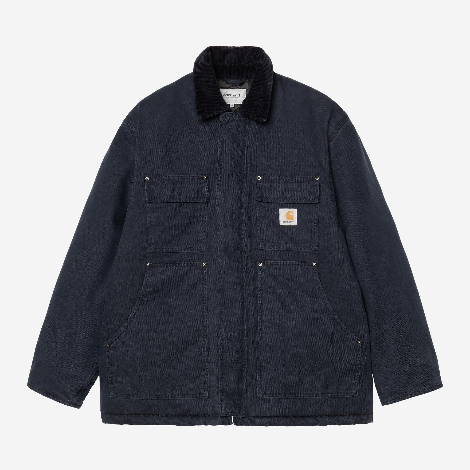 Carhartt WIP Mens Ambel Coat Jacket | Deep Night