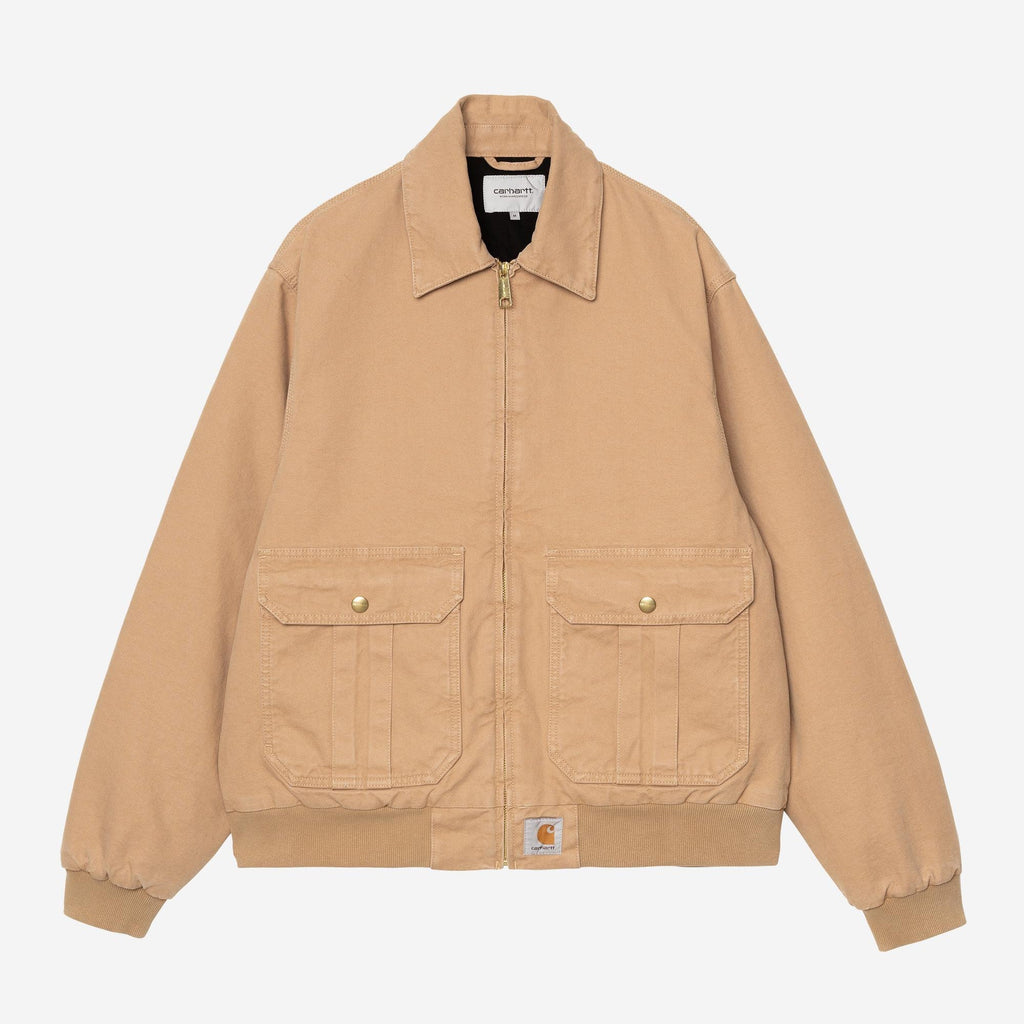 Carhartt WIP Mens Stanton Jacket | Dusty Hamilton Brown