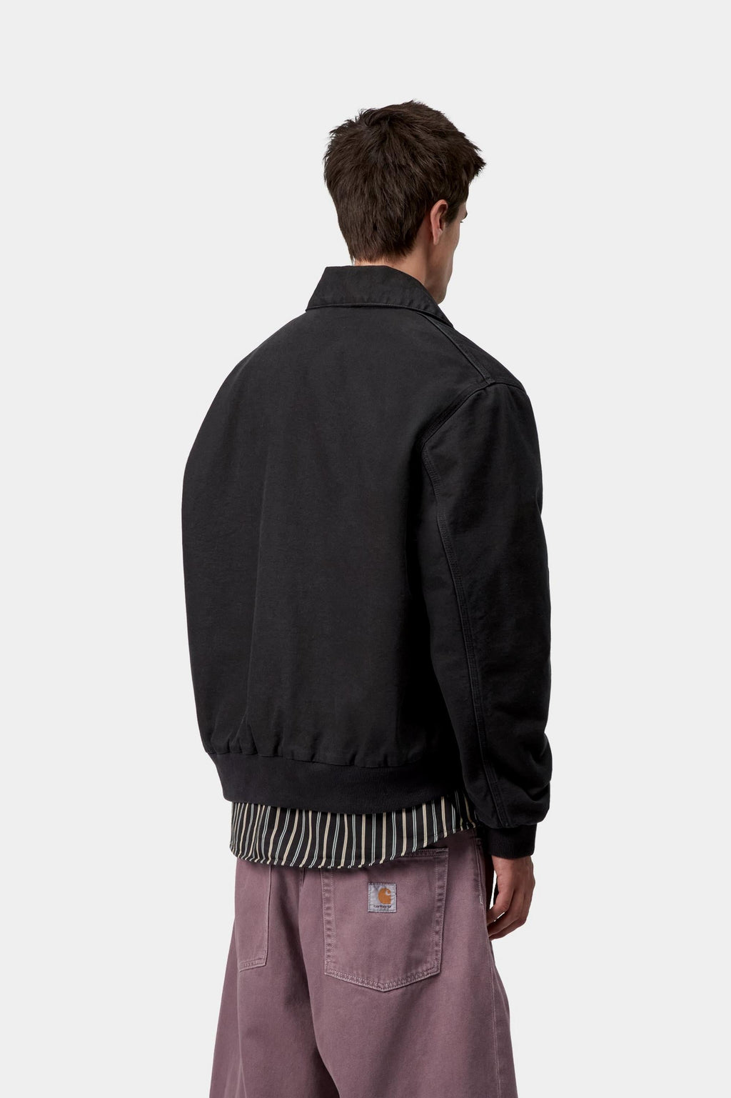 Carhartt WIP Mens Stanton Jacket | Black
