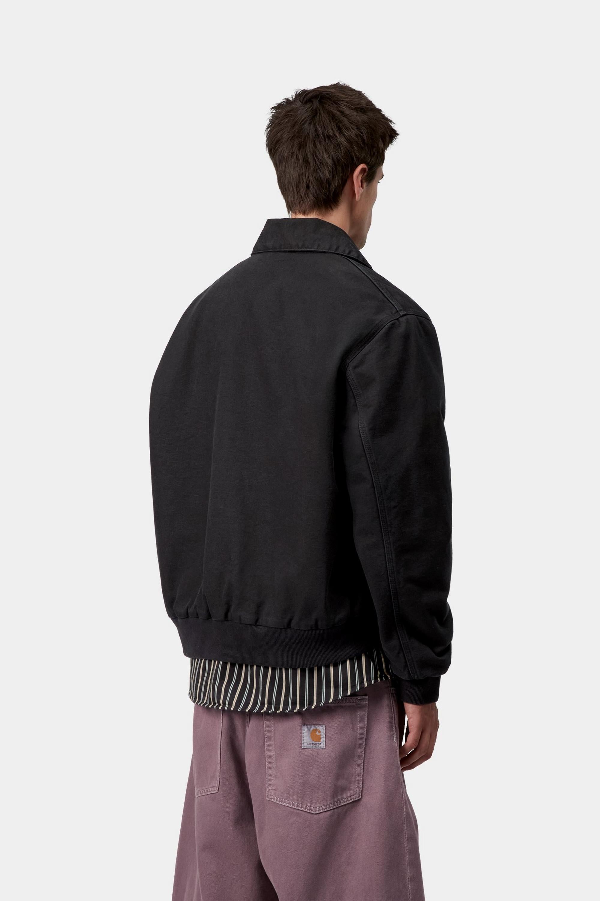 Carhartt WIP Mens Stanton Jacket | Black