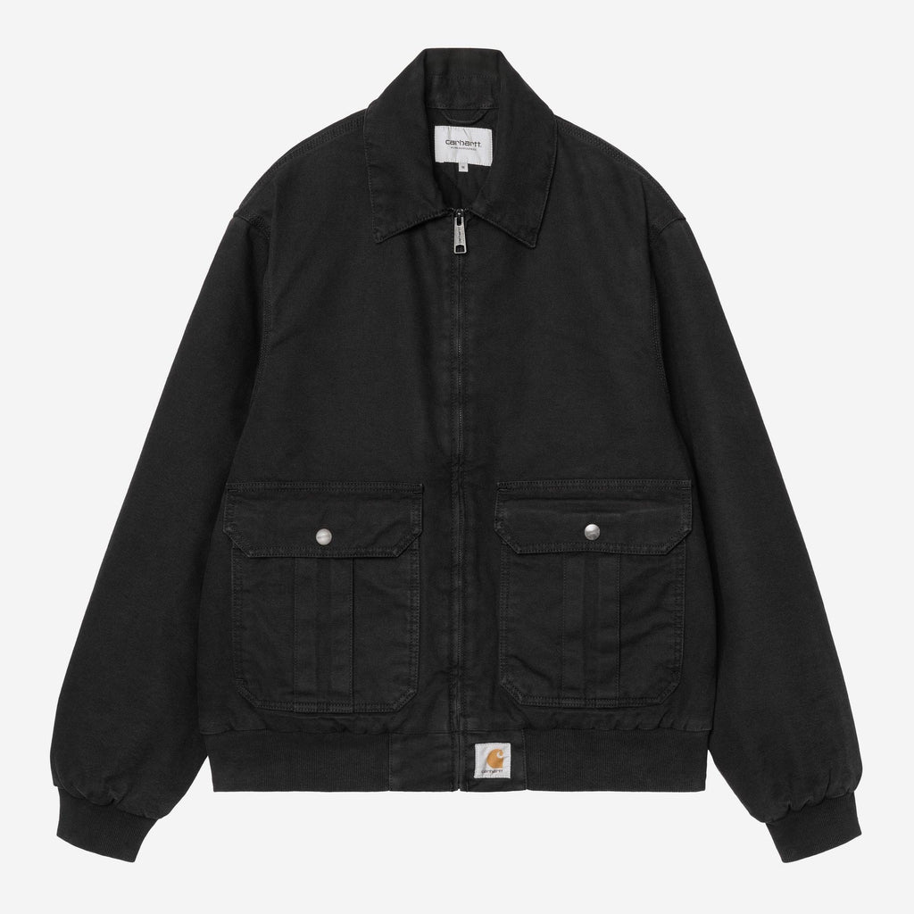 Carhartt WIP Mens Stanton Jacket | Black