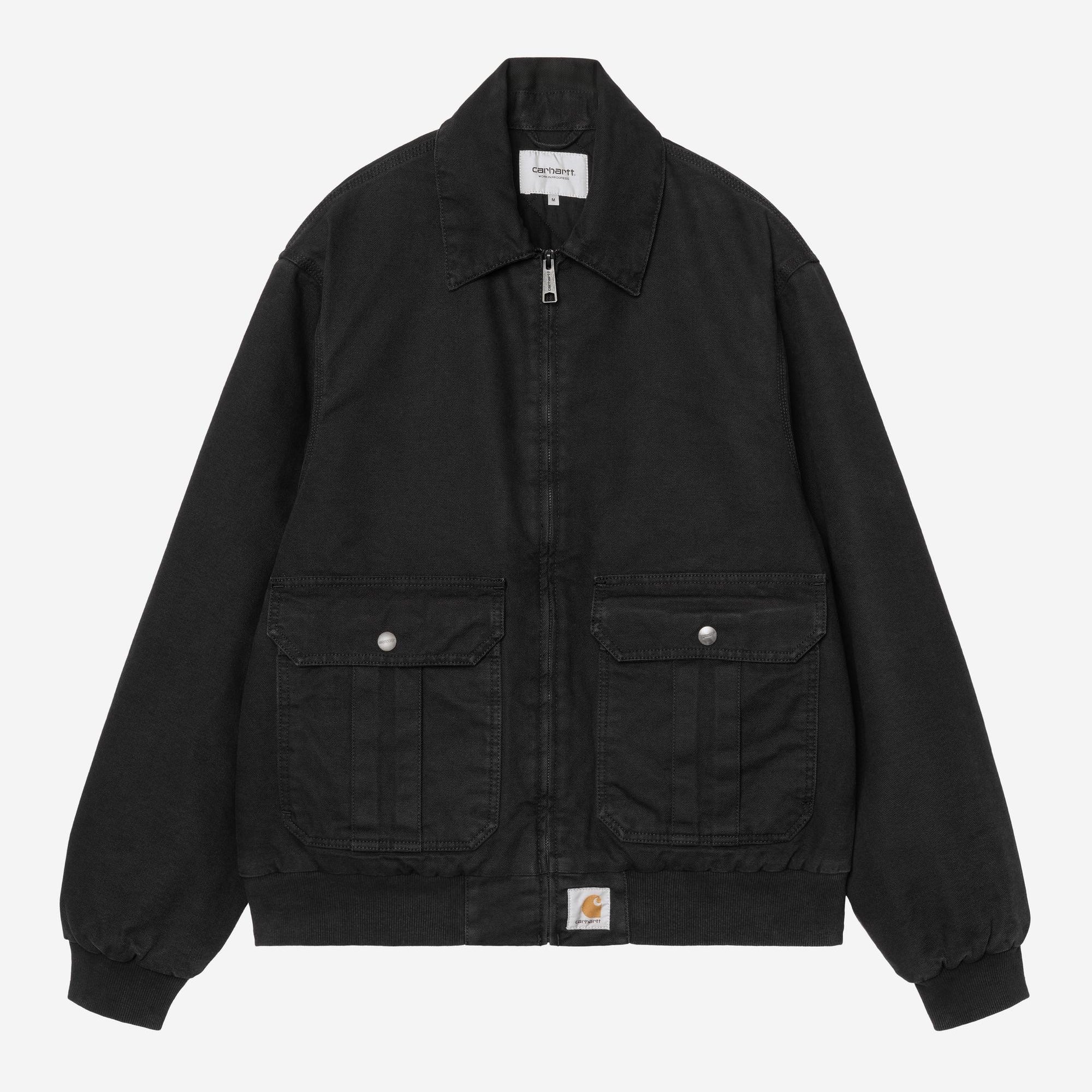 Carhartt WIP Mens Stanton Jacket | Black
