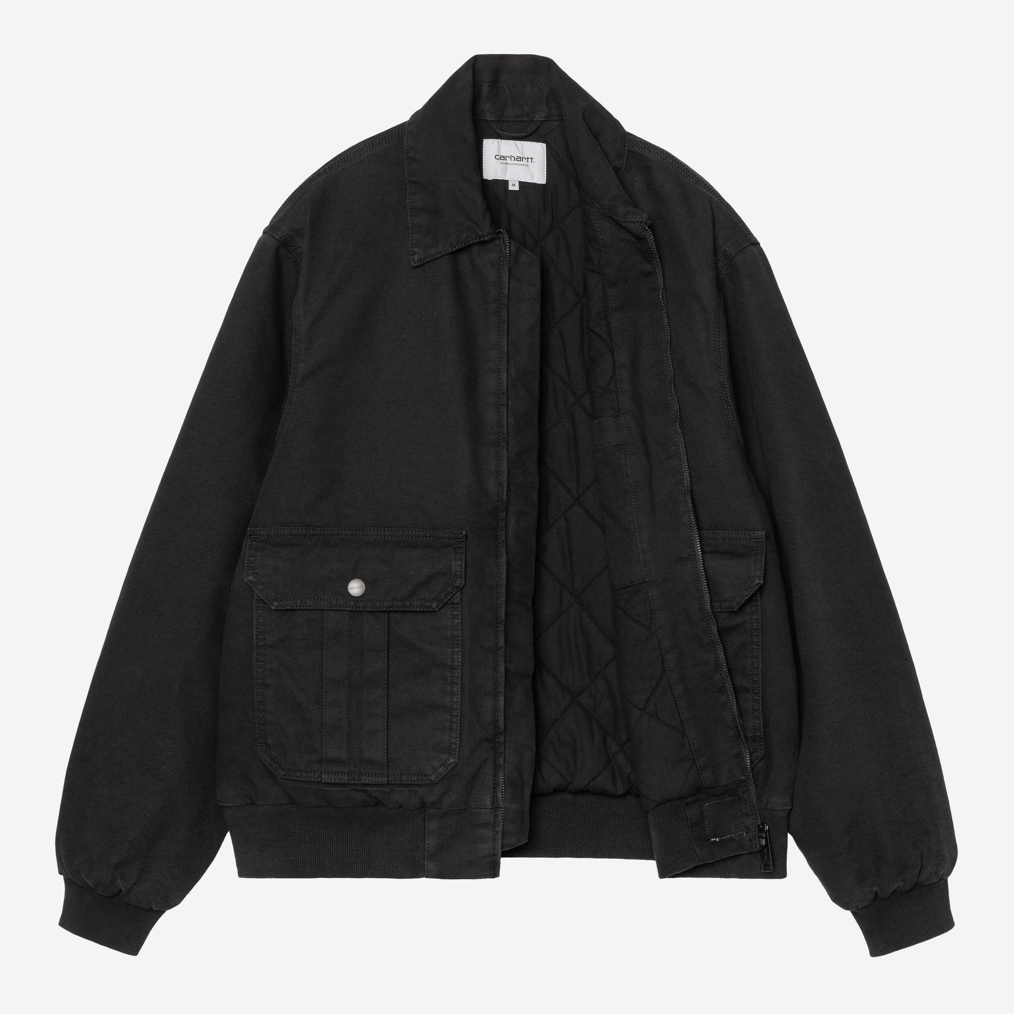 Carhartt WIP Mens Stanton Jacket | Black