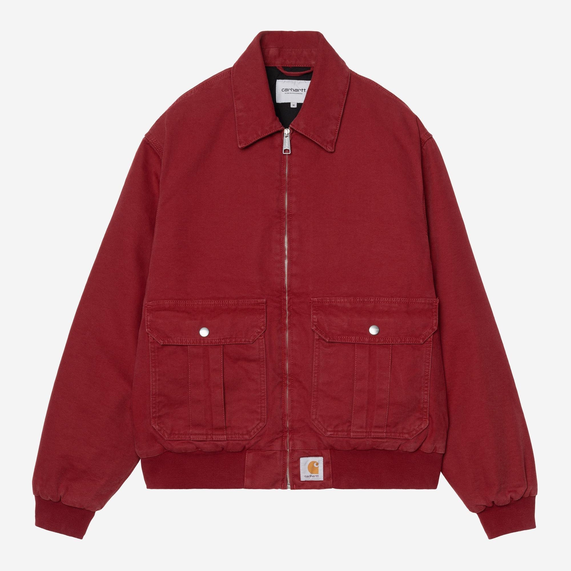 Carhartt WIP Mens Stanton Jacket | Scarlet